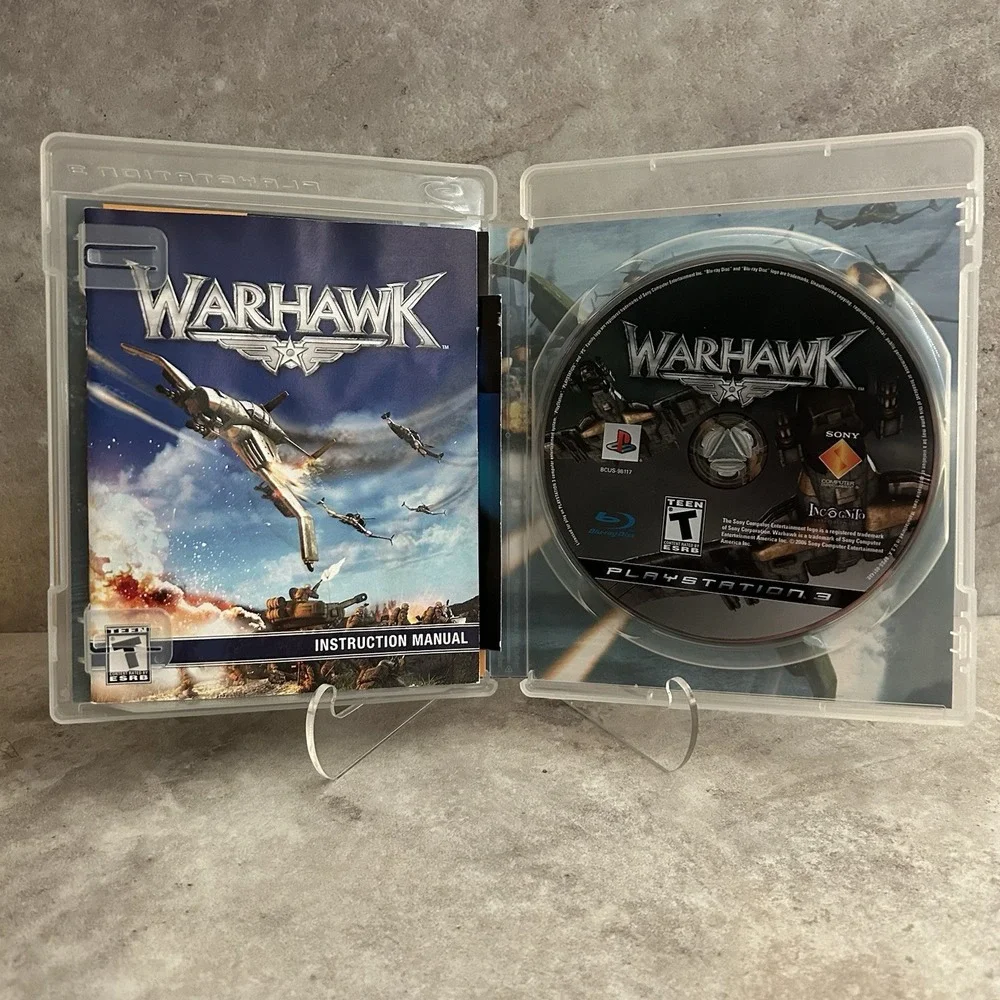 Warhawk Sony PlayStation 3 PS3 Complete with Manual CIB Tested Working